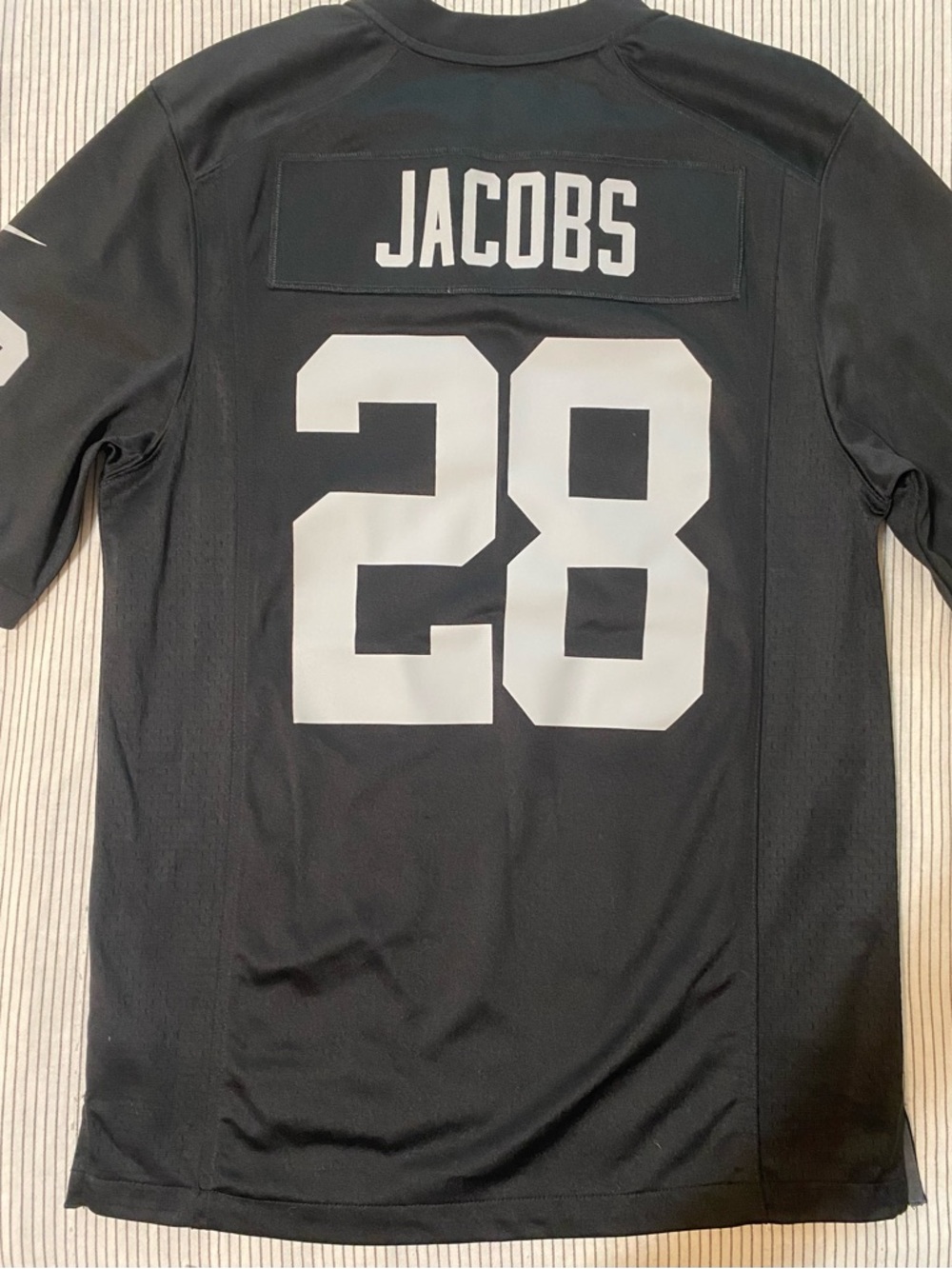 NFL Black On-Field Nike Football Jersey